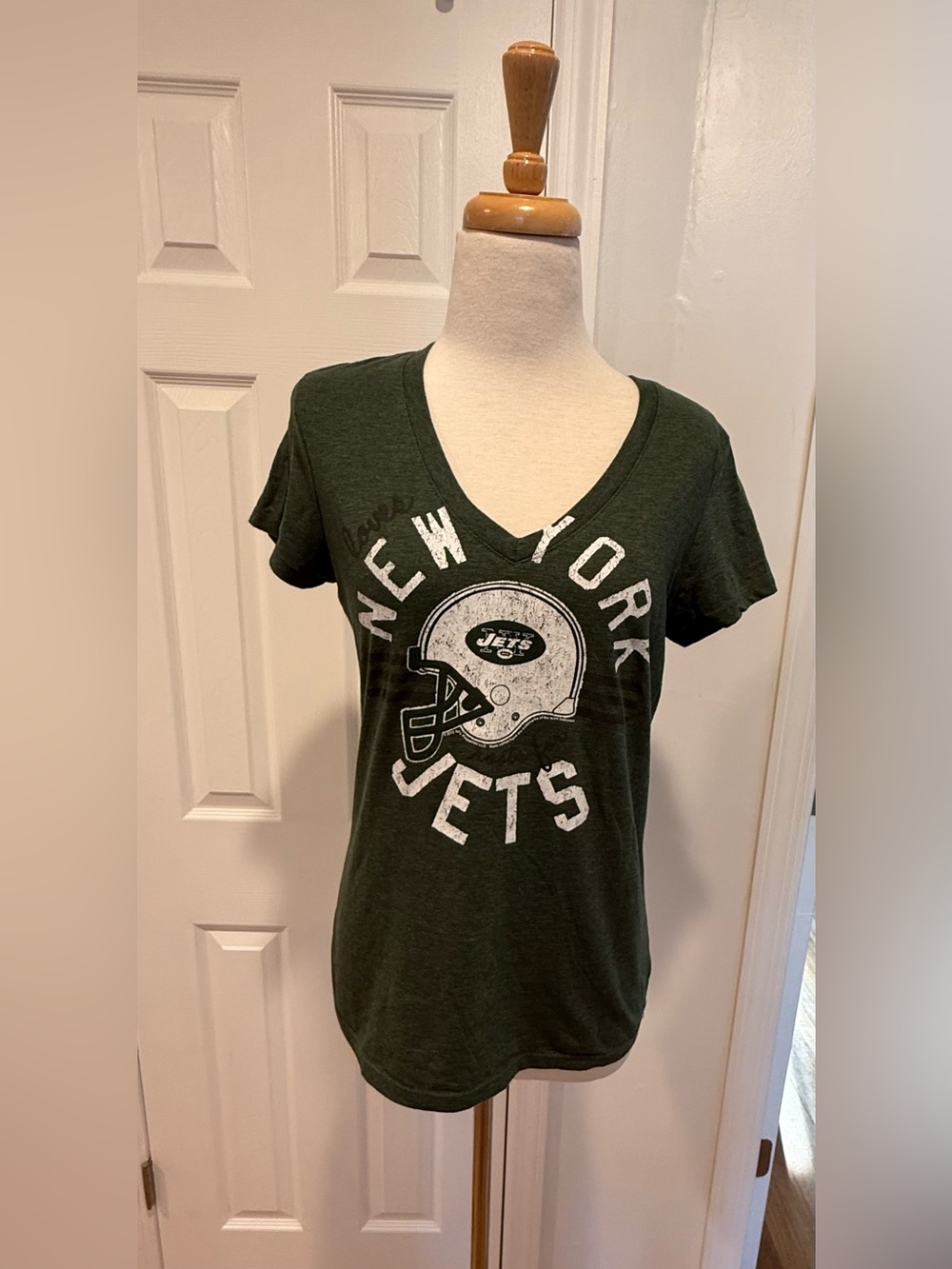 NFL Jets V Neck T-Shirt